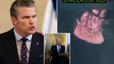 white-house-says-admiral-ordered-second-strike-on-venezuelan-drug-boat:-‘right-to-take-them-out’