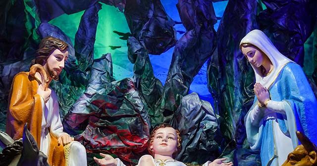 nativity-display-at-left-wing-church-includes-zip-tied-baby-jesus,-roman-soldiers-as-ice-agents