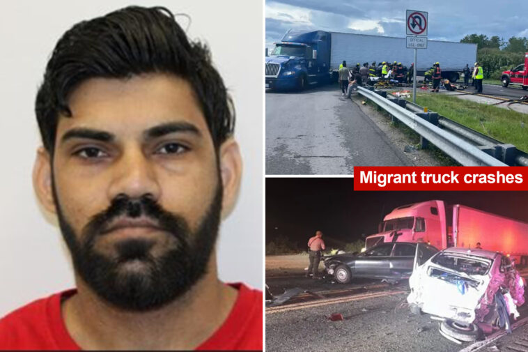 truck-driver-charged-with-killing-newlyweds-in-horror-crash-is-illegal-migrant-given-license-in-newsom’s-california:-feds