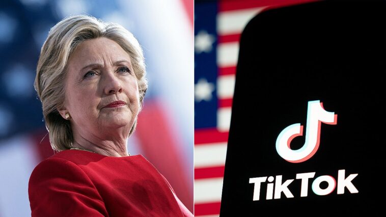 hillary-clinton-blames-tiktok-for-fueling-anti-israel-views-among-young-people,-calls-it-a-‘serious-problem’