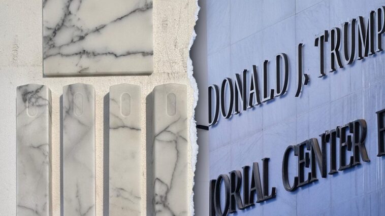 trump-reveals-potential-kennedy-center-marble-armrests-‘unlike-anything-ever-done-or-seen-before’