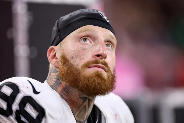 maxx-crosby-reportedly-exits-raiders-building-after-being-shut-down-for-week-17-against-giants