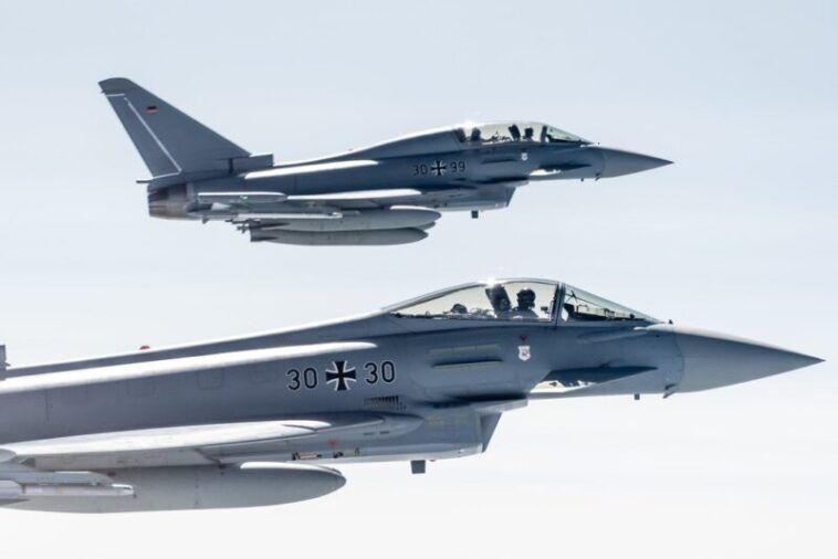 western-europe’s-globalist-leaders-undermine-trump’s-peace-push:-german-air-force-deploys-eurofighter-jets-to-poland