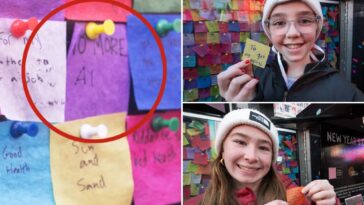 thousands-share-heartfelt-hopes-and-dreams-on-nyc’s-new-year’s-eve-wishing-wall:-‘no-more-ai’