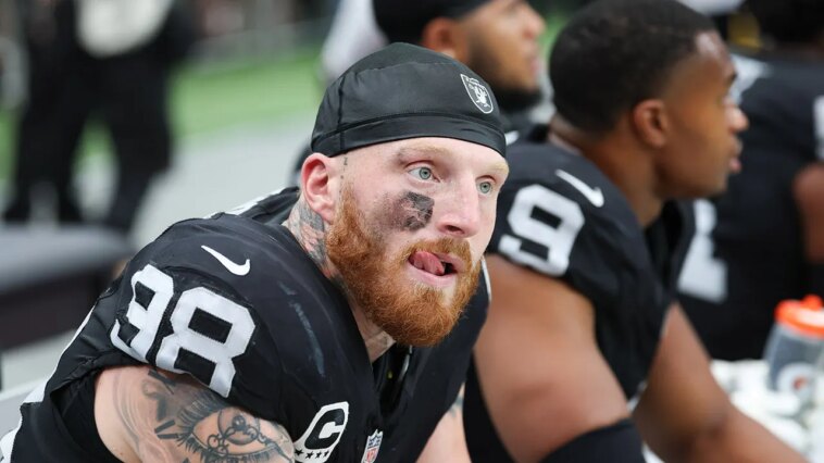 raiders-star-maxx-crosby-leaves-team-facility-after-getting-ruled-out-in-game-for-no-1-pick