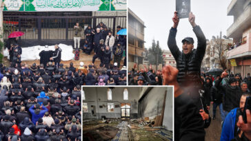 hundreds-mourn-in-syria-after-mosque-bombing-targeting-sect-kills-8,-wounds-18