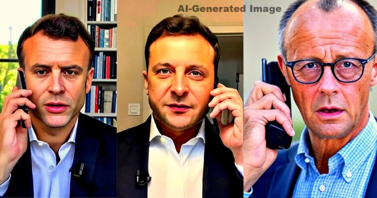 false-friends:-leaked-call-between-zelensky-and-europeans-shows-france’s-macron-saying-that-‘us-will-betray-kiev’-and-germany’s-merz-stating-trump’s-team-is-just-‘playing-games’