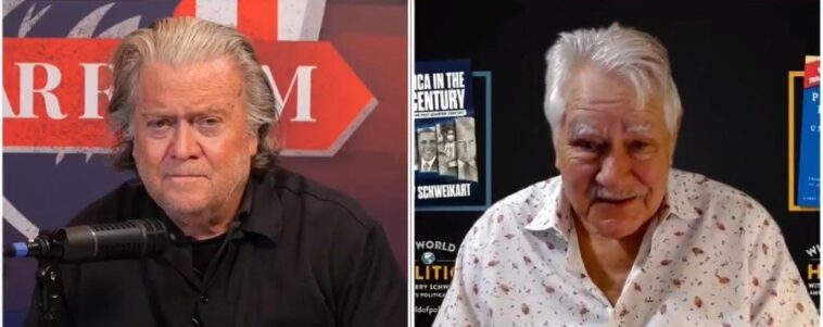 war-room’s-steve-bannon-and-historian-larry-schweikart-discuss-the-significance-of-trump’s-2015-candidacy-(video)
