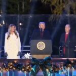 president-trump-and-first-lady-melania-light-national-christmas-tree-to-massive-applause-(video)