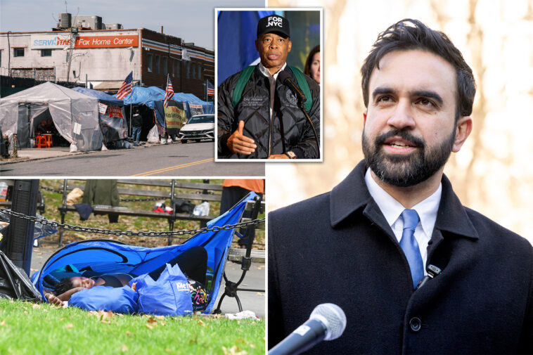 zohran-mamdani-to-stop-all-homeless-encampment-sweeps-as-nyc-mayor,-ending-key-adams-initiative