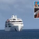 australian-cruise-ship-runs-aground,-strikes-coral-reef-in-first-trip-after-passenger’s-death