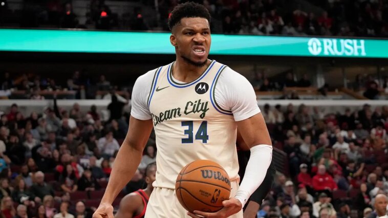 giannis-antetokounmpo’s-late-game-dunk-nearly-causes-brawl-between-bucks,-bulls-players