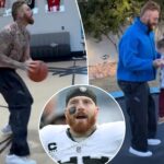 maxx-crosby-shoots-hoops,-jumps-on-trampoline-in-new-videos-as-raiders’-injury-drama-escalates