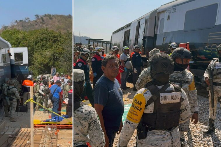 interoceanic-train-derails-in-southern-mexico,-killing-at-least-13-and-injuring-dozens