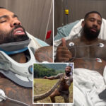 wildlife-influencer-‘happy-to-be-alive’-after-serious-skydiving-accident:-‘i’m-pretty-banged-up’