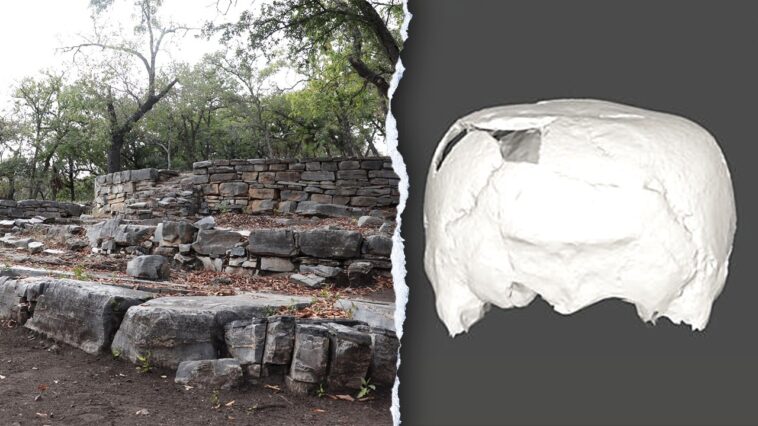 1,400-year-old-skull-with-mysterious-flat-top-found-in-ancient-village,-startling-archaeologists