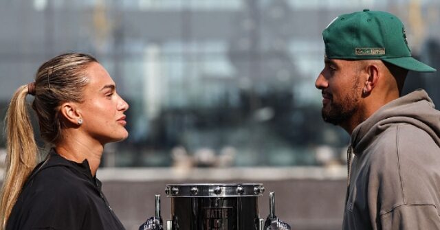 battle-of-the-sexes:-nick-kyrgios-easily-beats-aryna-sabalenka-in-tennis-match