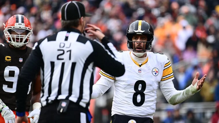 steelers’-aaron-rodgers-gives-blunt-reaction-to-controversial-no-call-in-loss-to-browns