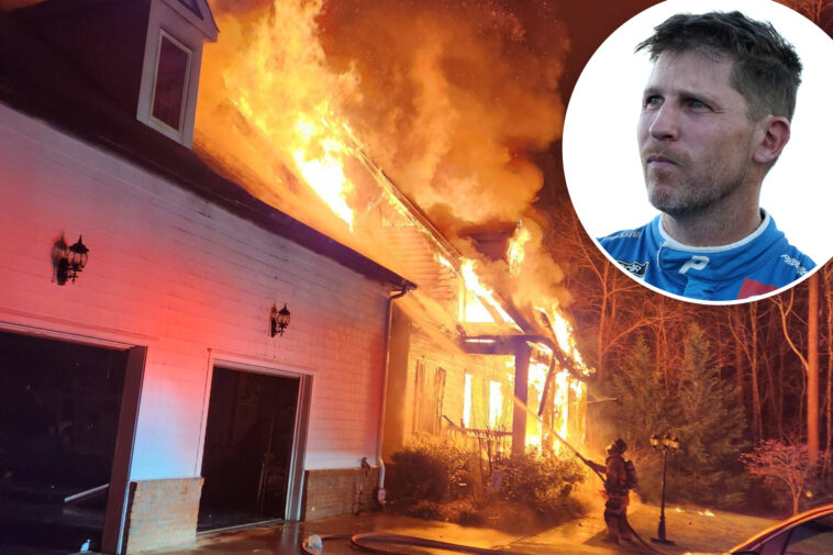 one-dead,-one-hospitalized-in-fire-at-nascar-star-denny-hamlin’s-parents’-house