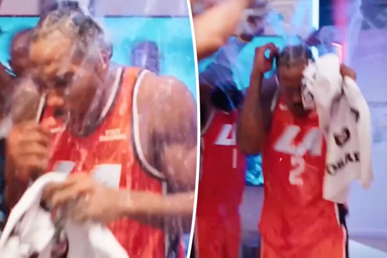 clippers’-wet-celebration-irks-kawhi-leonard-after-career-best-55-point-outburst