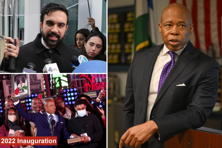 eric-adams-unsure-he’ll-attend-zohran-mamdani-inauguration,-claims-supporters-‘protest-everything’