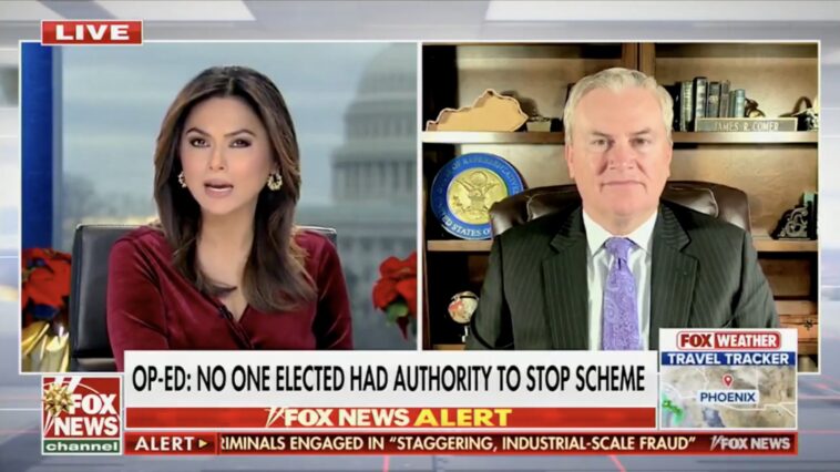 oversight-chair-james-comer-says-minnesota-officials-will-answer-for-massive-somali-fraud:-‘hopefully,-we’ll-have-some-criminal-referrals’