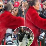 simone-biles,-olivia-culpo-get-chummy-before-niners-vs.-bears-game