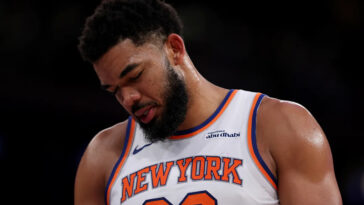 karl-anthony-towns-injury-update:-knicks-star-to-miss-sunday’s-game-vs.-magic-with-calf-injury