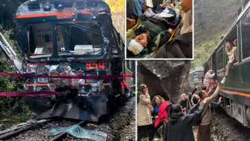 trains-crash-en-route-to-peru’s-famed-machu-picchu,-killing-1-and-injuring-30