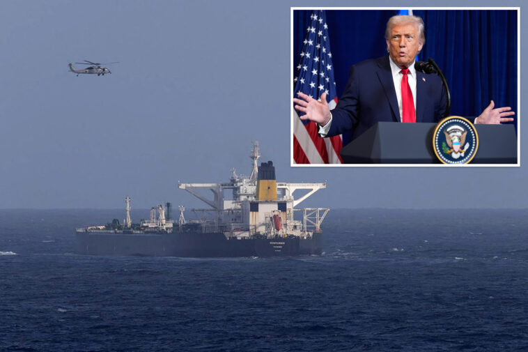 venezuela-bound-oil-tanker-paints-russian-flag-on-its-hull-while-on-the-run-from-the-us