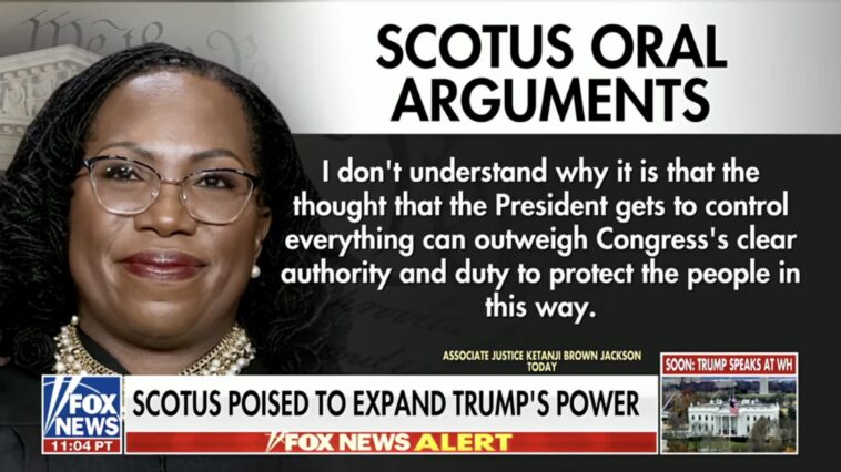 ketanji-brown-jackson-argues-presidents-shouldn’t-be-allowed-to-fire-bureaucrats-running-independent-agencies-—-justice-brett-kavanaugh-shreds-her-argument