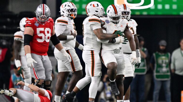 cfp-quarterfinal-takeaways:-miami’s-toughness,-defense-huge-in-upset-of-ohio-state