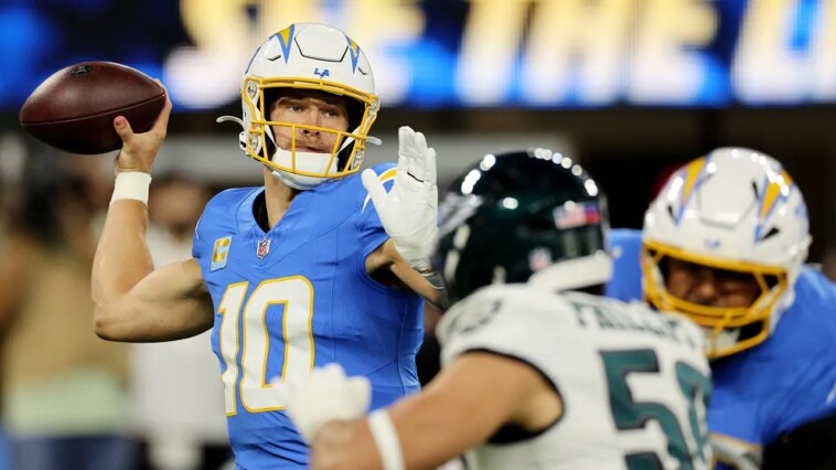 chargers’-justin-herbert-has-awkward-interaction-with-sideline-reporter-after-ot-win