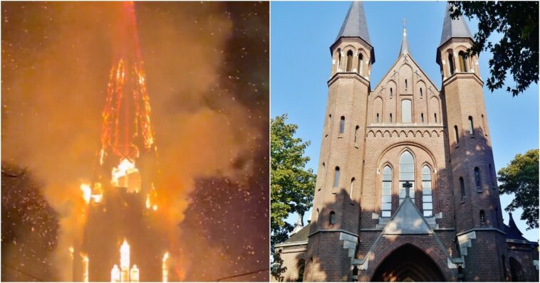another-european-landmark-lost:-historic-vondelkerk-church-burns-on-new-year’s-eve-(video)