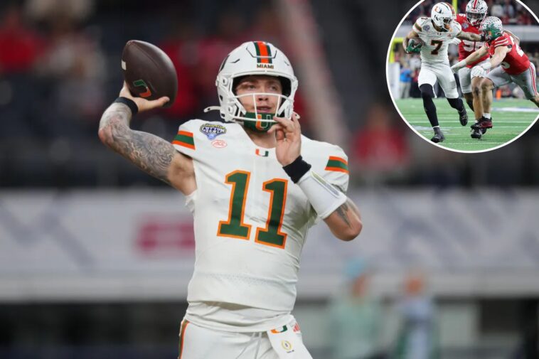 miami-qb-carson-beck’s-stunning-reveal-about-play-that-sealed-upset-of-ohio-state
