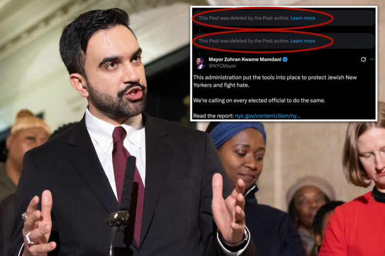 jewish-civil-rights-group-demands-answers-from-mamdani-after-posts-about-combating-antisemitism-scrubbed-from-nyc-mayor’s-x-account
