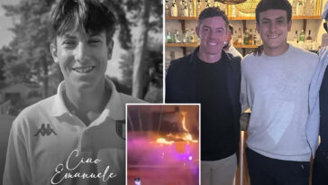 young golfer emanuele-galeppini-named-as-first-victim-of-swiss-bar-blaze-that-killed-at-least-40