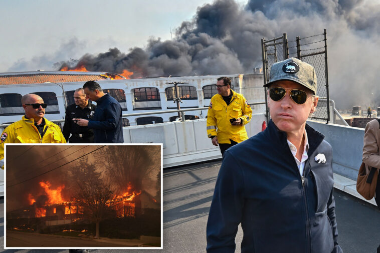 newsom-will-come-face-to-face-with-survivors-on-deadly-la-fire-anniversary-visit-as-protest-planned