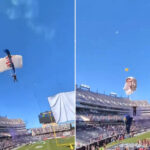 shocking-scene-as-parachuter-caught-in-field-goal-netting-at-bowl-game