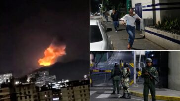 at-least-7-explosions-and-low-flying-aircraft-are-heard-in-venezuela’s-caracas
