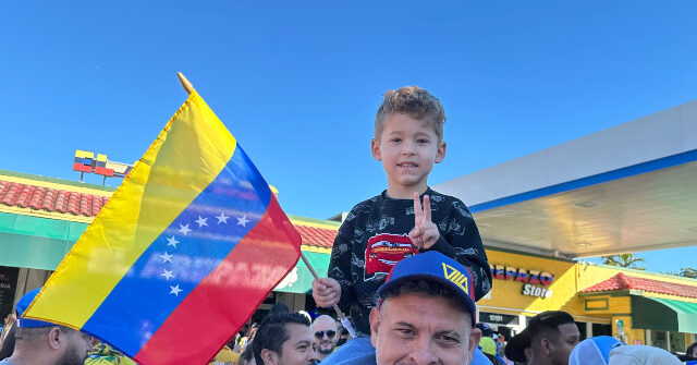 watch-—-‘history-in-the-making’:-joy-erupts-as-hundreds-of-venezuelans-in-florida-celebrate-maduro’s-capture