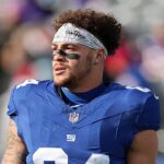 giants-tight-end-attends-knicks-game-despite-illness-ruling-out-draft-implications-matchup-vs-cowboys