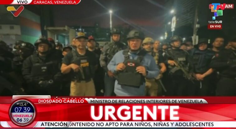 maduro’s-right-hand-man-reappears-after-airstrikes-–-calls-on-communist-supporters-to-remain-calm,-admits-us-partially-achieved-goals-with-devastating-attack