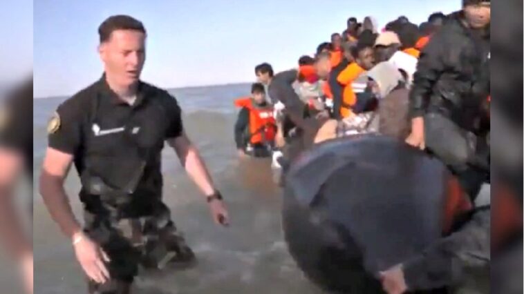 british-citizens-head-to-france-and-slash-illegal-migrants’-rubber-boats-to-prevent-them-from-crossing-the-channel-–-so-french-police-move-to-arrest-them,-not-the-illegals-(videos)