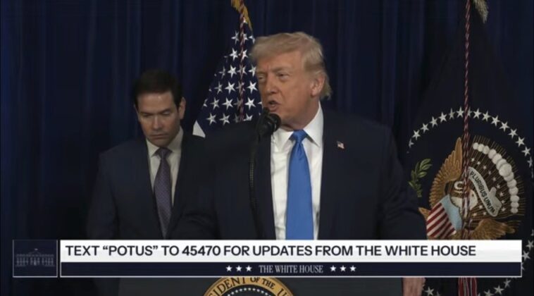 watch:-trump-doubles-down,-says-gustavo-petro-“does-have-to-watch-his-ass”-after-threatening-to-take-action-against-cocaine-factories