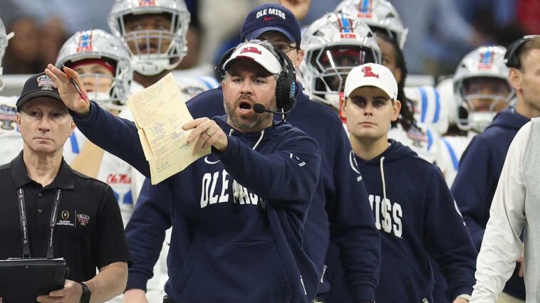 ole-miss-coach-pete-golding-says-lsu-holds-power-over-lane-kiffin’s-assistants-as-rebels-eye-cfp-semifinal