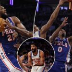 knicks-outgunned-by-76ers,-tyrese-maxey-as-losing-skid-hits-three