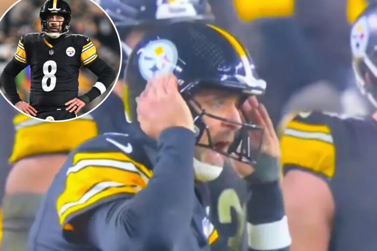 fuming-aaron-rodgers-explodes-over-helmet-issues-in-final-minutes-of-steelers-ravens-clash