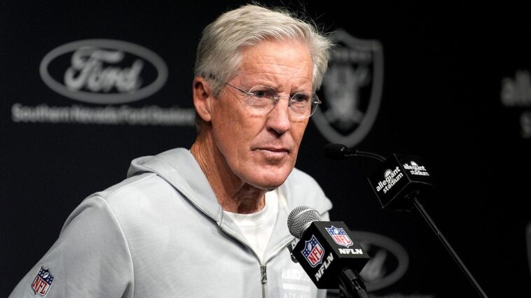 raiders-dismiss-longtime-nfl-head-coach-pete-carroll-after-one-season