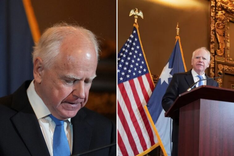 gov.-tim-walz-ends-re-election-campaign-with-‘zero-regret,’-slams-trump-and-‘conspiracy-theorists’-over-fraud-scandal